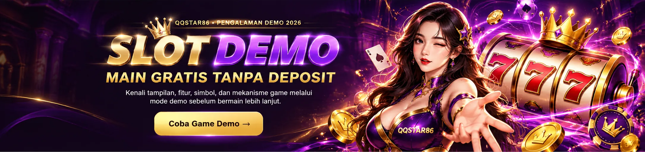 QQSTAR86 Slot Demo: main gratis tanpa deposit. Coba game demo.