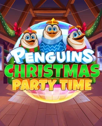 Penguins Christmas Party Time